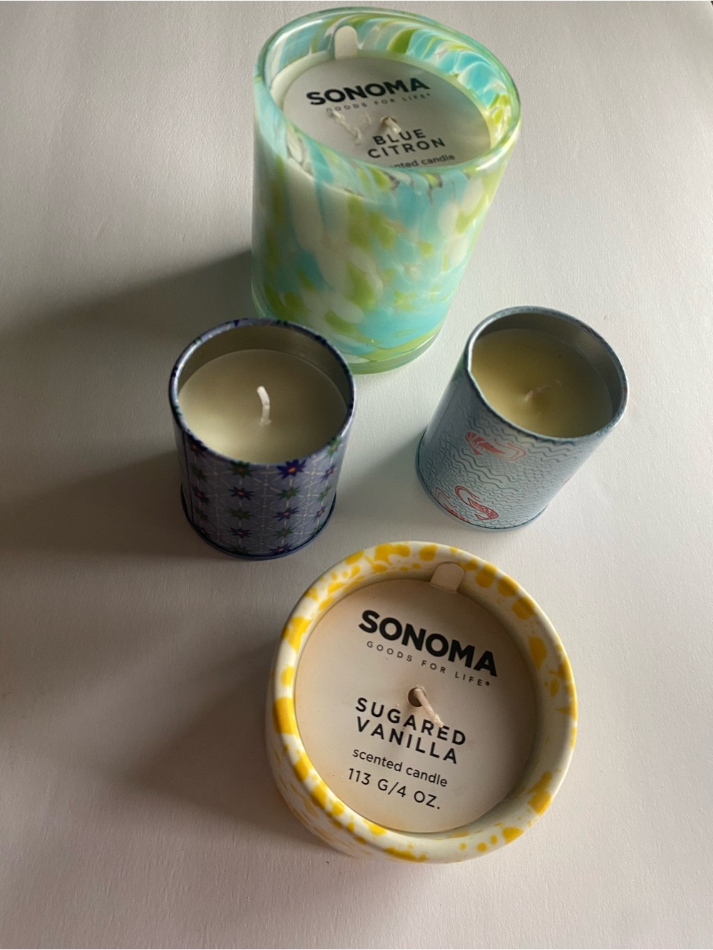 Sonoma Assorted Candles